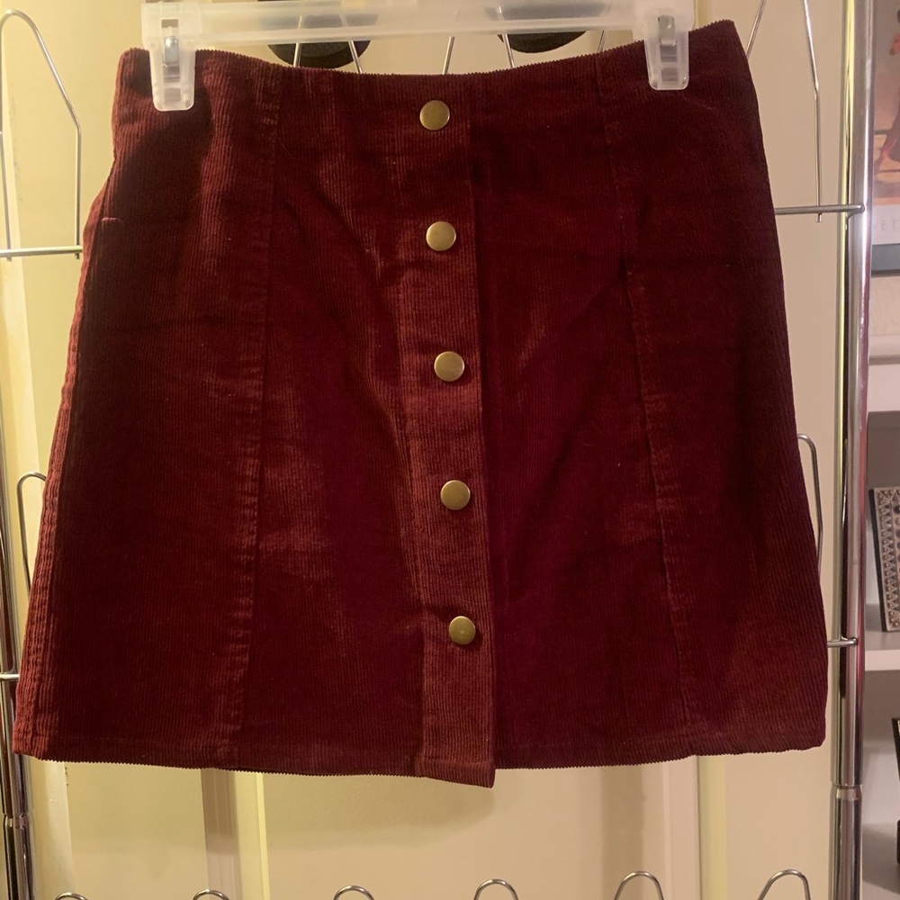 Corduroy Skirt